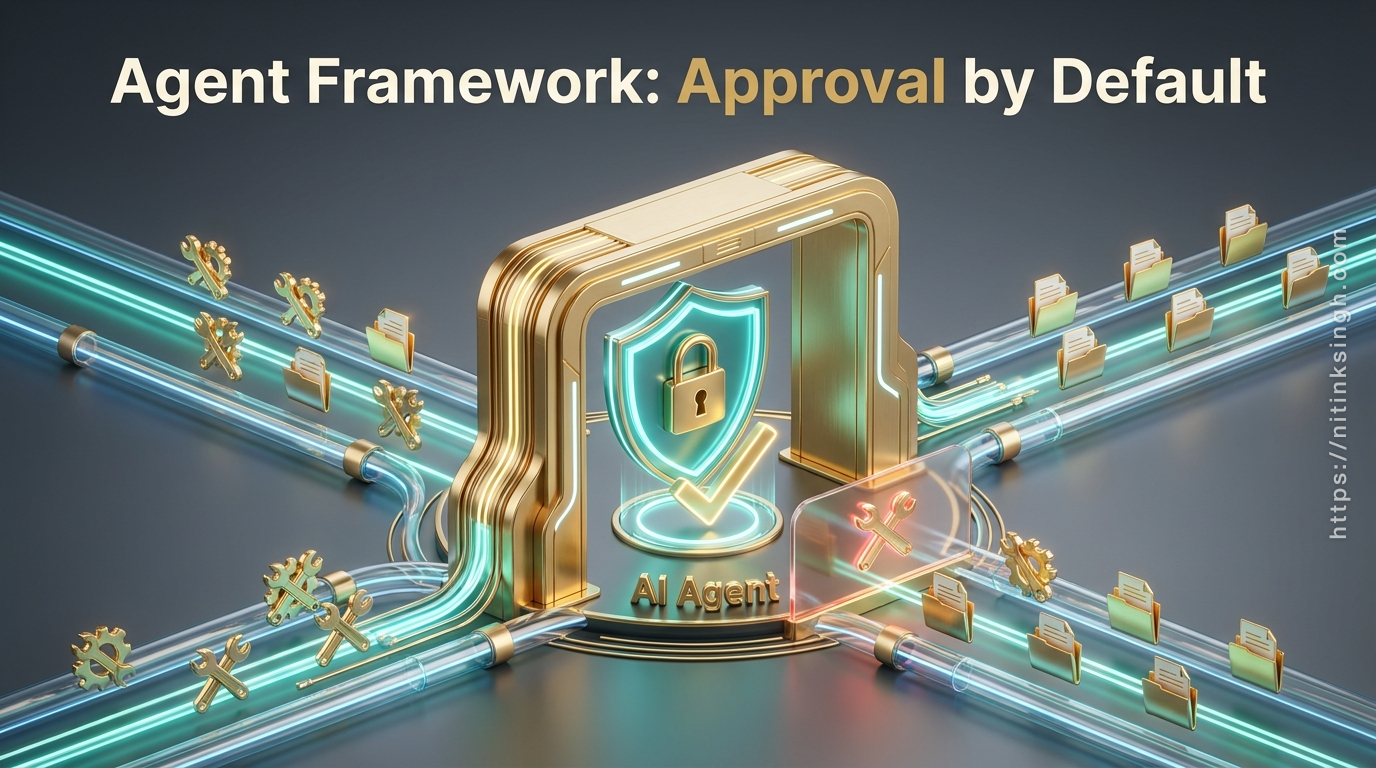 Microsoft Agent Framework Makes Tool and File Access Approval-by-Default
